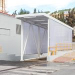 Plataforma para compactadora Hospital Clínico, Málaga