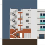 Tres edificios de apartamentos turísticos en Morche